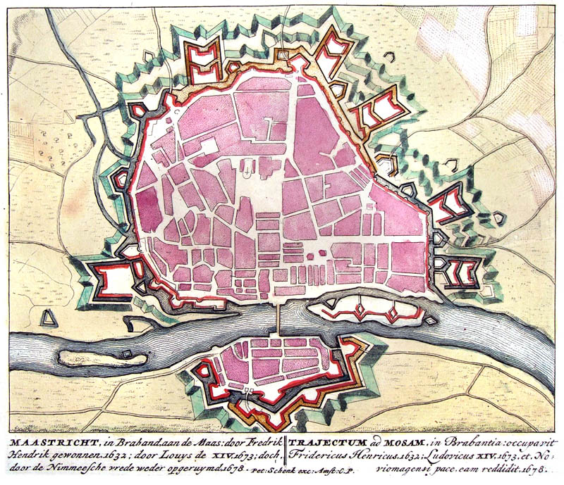 Maastricht 1702 Pieter Schenk